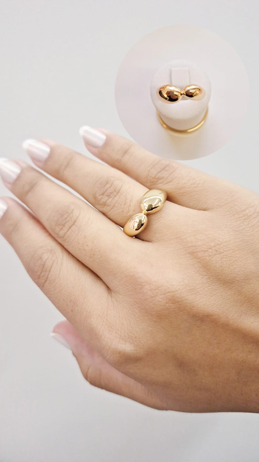 Snake Kiss Liso Ouro 18 k