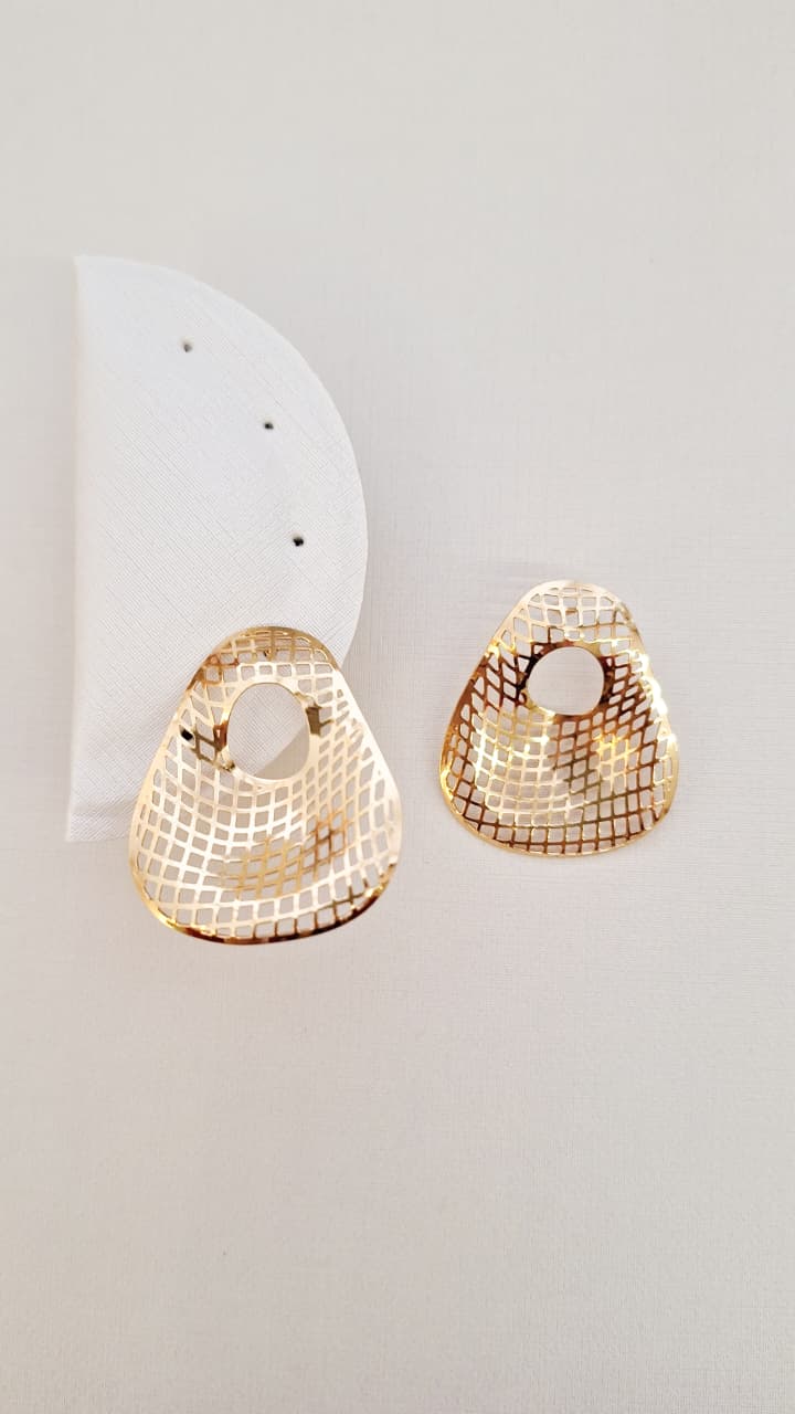 Estilo Bolsa Orgânico Ouro 18 k