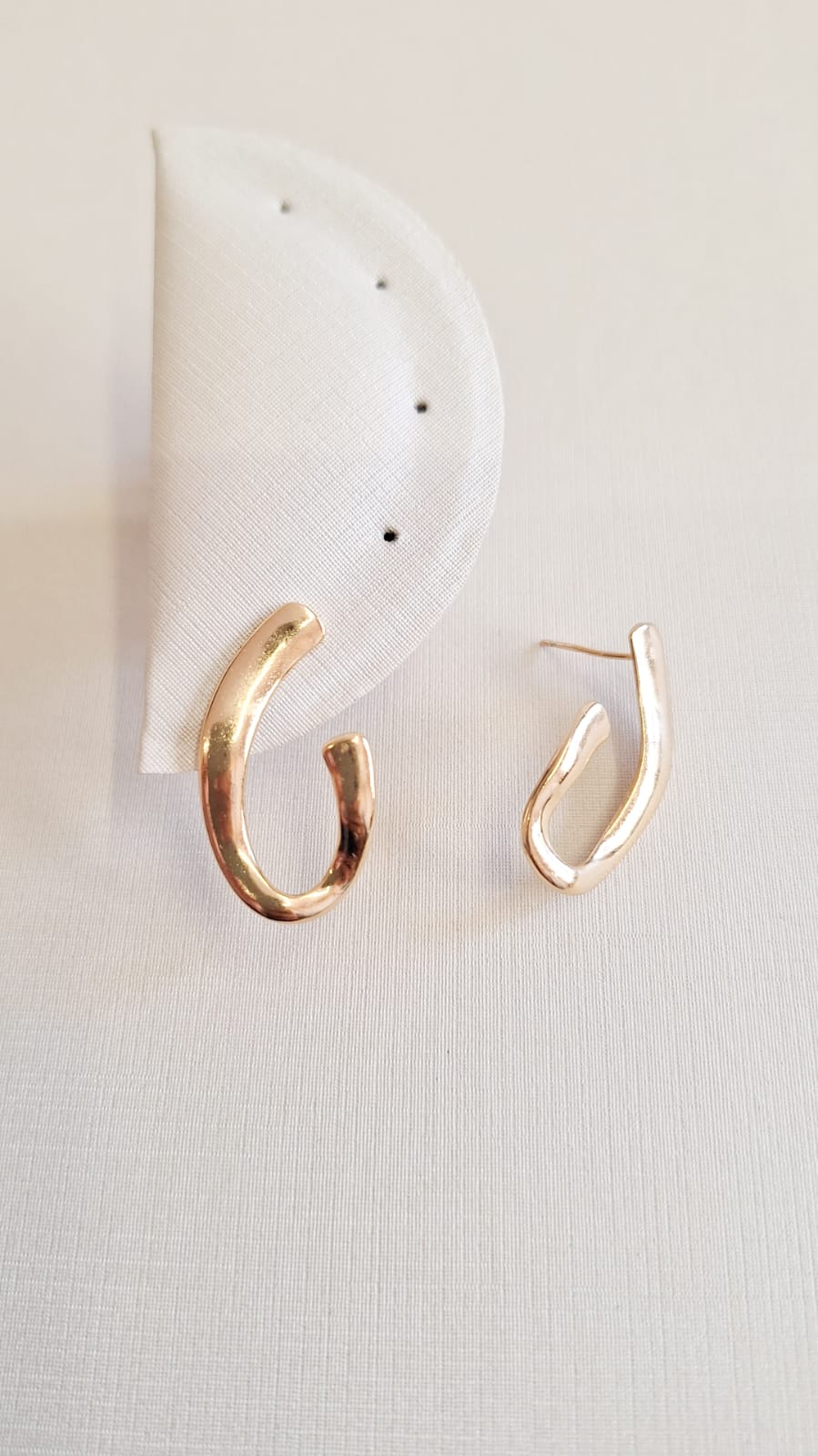 Gancho Lateral Orgânico Ouro 18 k