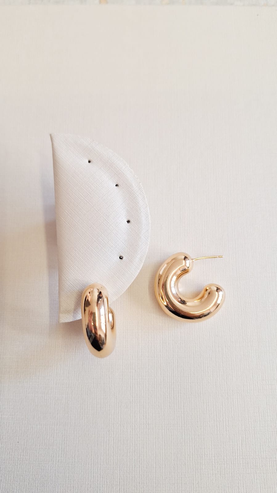 Argola Maxi Bold Ouro 18 k